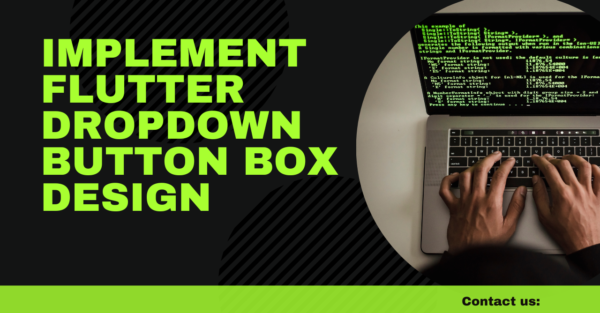 How to Implement a Flutter Dropdown Button Box Around the Button ...