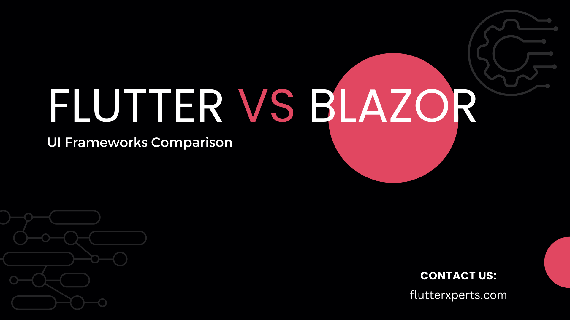 Flutter vs. Blazor: Unraveling the Battle of Web UI Frameworks