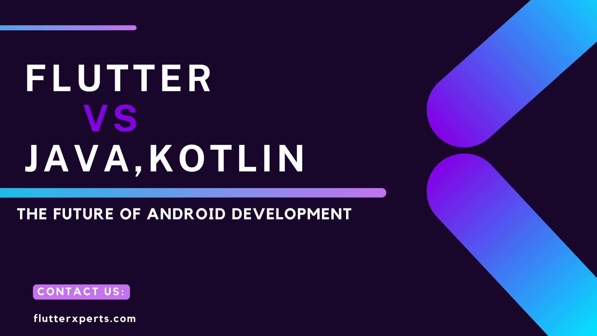 Android Development Showdown: Flutter vs Java/Kotlin